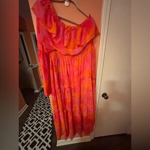 Hanky & Co Pink and Orange Top